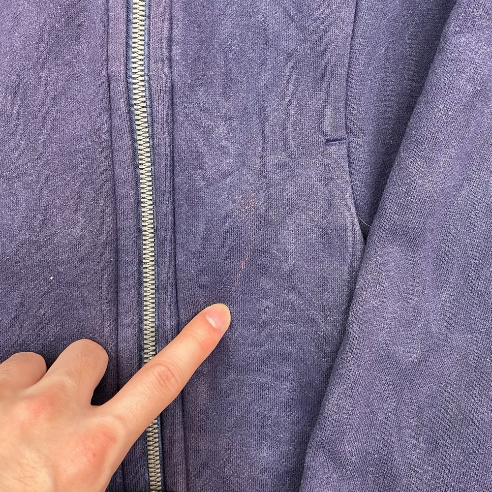 Lululemon‎ Hoodie Purple Full Zip Athletic Womens Size 6 - Picture 6 of 9